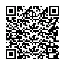 Kode QR untuk nomor Telepon +16082000026