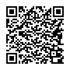 QR-код для номера телефона +16082000027