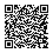 Kode QR untuk nomor Telepon +16082024024