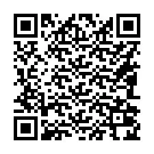 QR-code voor telefoonnummer +16082024109