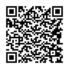 Kod QR dla numeru telefonu +16082024113