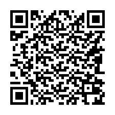 Codice QR per il numero di telefono +16082024118