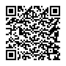 QR-Code für Telefonnummer +16082024121