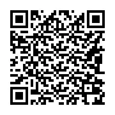 QR Code สำหรับหมายเลขโทรศัพท์ +16082024135