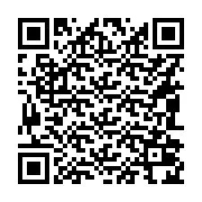 QR kód a telefonszámhoz +16082024150