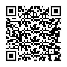 Kod QR dla numeru telefonu +16082024167