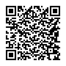 Codice QR per il numero di telefono +16082024175