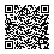 Código QR para número de telefone +16082024178