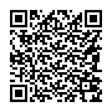 Código QR para número de telefone +16082024180