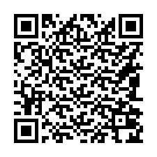 Codice QR per il numero di telefono +16082024181