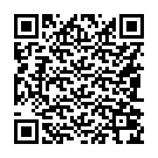 QR kód a telefonszámhoz +16082024194