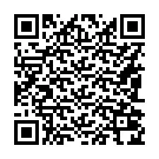 Código QR para número de telefone +16082024195