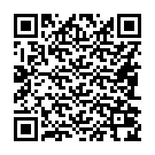 QR kód a telefonszámhoz +16082024197