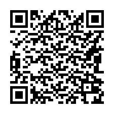 QR-kood telefoninumbri jaoks +16082024215