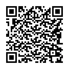 Kode QR untuk nomor Telepon +16082024216