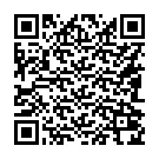 QR Code สำหรับหมายเลขโทรศัพท์ +16082024218