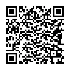 QR Code สำหรับหมายเลขโทรศัพท์ +16082024239