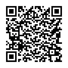 Kod QR dla numeru telefonu +16082024241