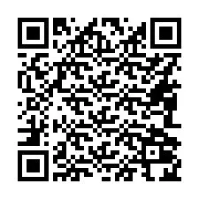 QR-код для номера телефона +16082024307