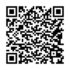 QR kód a telefonszámhoz +16082024339