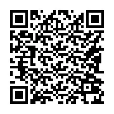 QR kód a telefonszámhoz +16082024379