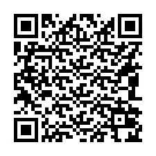 Codice QR per il numero di telefono +16082024400