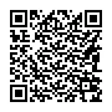 Kode QR untuk nomor Telepon +16082024405