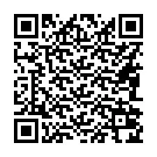 Kode QR untuk nomor Telepon +16082024407