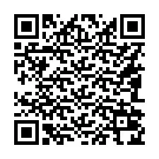 QR kód a telefonszámhoz +16082024408