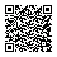 QR-Code für Telefonnummer +16082024429