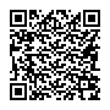 電話番号のQRコード +16082024447