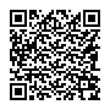 QR Code pour le numéro de téléphone +16082024448