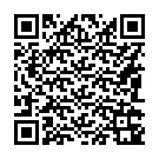 QR-koodi puhelinnumerolle +16082341815