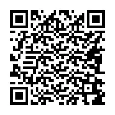 Kode QR untuk nomor Telepon +16082686037