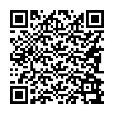 QR-code voor telefoonnummer +16082997363