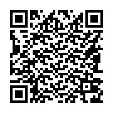 QR Code for Phone number +16083026299
