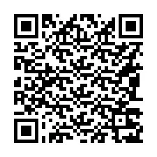 QR-code voor telefoonnummer +16083227960