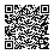 Kod QR dla numeru telefonu +16083252474