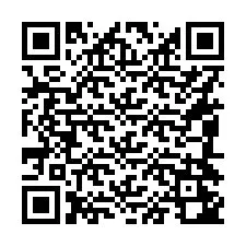 QR код за телефонен номер +16084242200