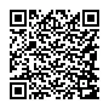 Código QR para número de telefone +16084783670