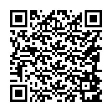 QR код за телефонен номер +16084801509