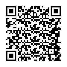 QR kód a telefonszámhoz +16084855963