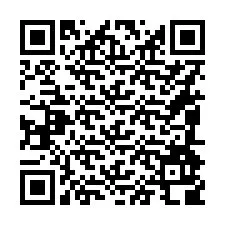 Codice QR per il numero di telefono +16084908741