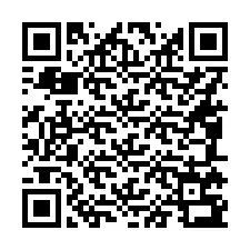 QR kód a telefonszámhoz +16085793402