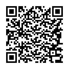 QR Code pour le numéro de téléphone +16087336722