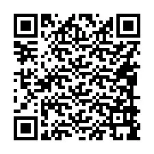 QR-код для номера телефона +16089999973