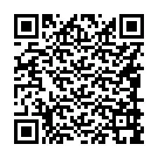 QR код за телефонен номер +16089999982