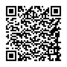 Código QR para número de teléfono +16089999985