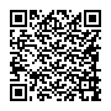 QR код за телефонен номер +16089999986