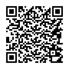 QR-code voor telefoonnummer +16092010543